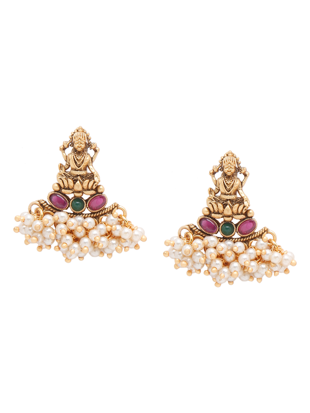 YouBella Jewellery Celebrity Inspired Gold Plated Necklace Jewellery Set for Girls and Women